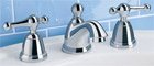 Parts Diagram For Enfield Two Handle Widespread Bathroom Faucet Models 2373.801 and 2373.821 